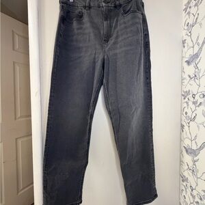 Womens Gray/black American eagle Jeans size 12